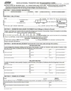 Fill Out a Valid California Fotm Reg 262 Template
