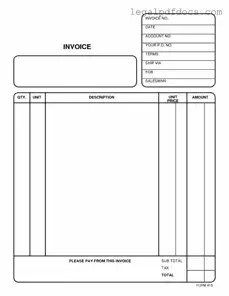 Fill Out a Valid Free And Invoice Pdf Template