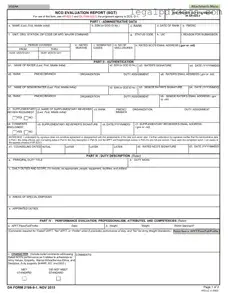 Fill Out a Valid Da 2166 9 1 Template