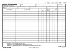 Fill Out a Valid Da Template