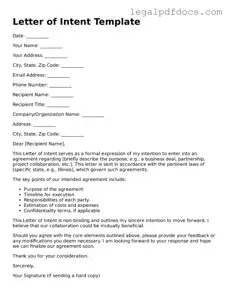 Letter of Intent Template
