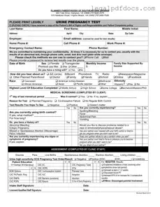 Fill Out a Valid Planned Parenthood Proof Template