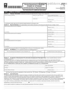 Fill Out a Valid Tax POA dr 835 Template