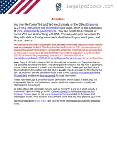 Fill Out a Valid IRS W-2 Template